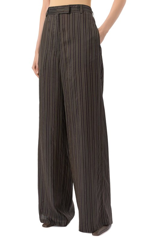 Брюки Dries Van Noten 010946-2267-703 Коричневый  010946-2267-703 Фото 3