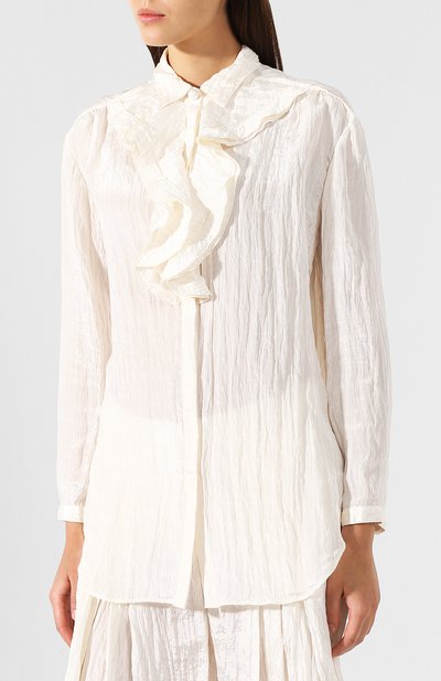 Блузка с жабо GIORGIO ARMANI, арт. 9SHCCZ16/TZ297, фото 3