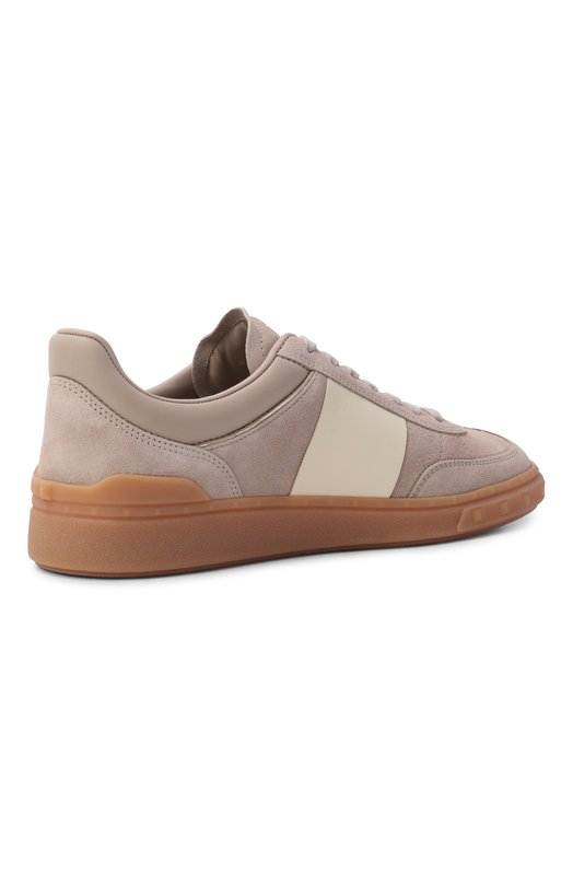 Замшевые кеды Upvillage Valentino 8W2S0IL9/FVU Бежевый  8W2S0IL9/FVU Фото 5