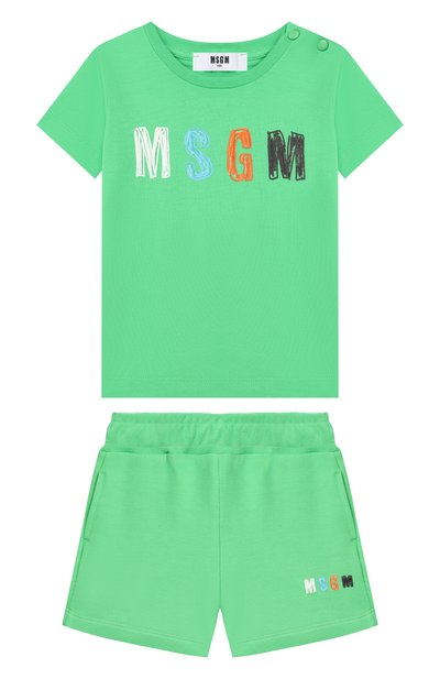 Комплект из футболки и шорт MSGM KIDS, арт. S6MSNBTR271