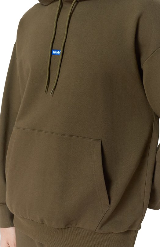 Хлопковый спортивный костюм HUGO Blue 50522369 Коричневый  50522369 Фото 6