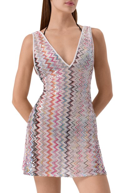Платье с отделкой пайетками MISSONI, арт. MS25SQ2J/BR012V, фото 3