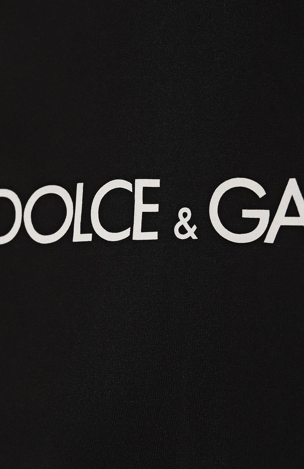 Хлопковая футболка DOLCE & GABBANA черного цвета по цене 44250 руб., арт. F8048T/G7H4P, фото 5 Хлопковая футболка DOLCE & GABBANA, арт. F8048T/G7H4P, фото 5