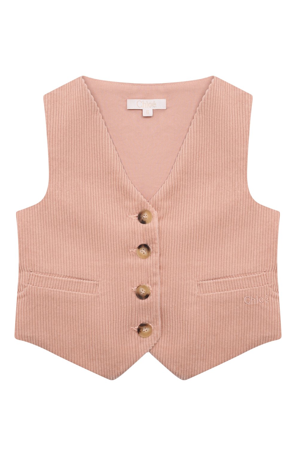 Вельветовый жилет CHLOÉ, арт. C20293, фото 1