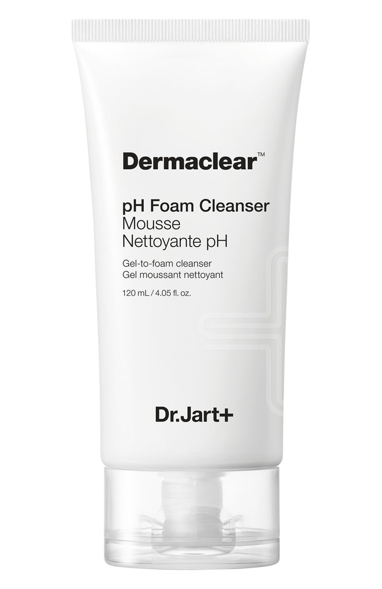 Гель-пенка для умывания глубокого очищения ph 5.5 dermaclear (120ml) DR.JART+ бесцветного цвета, арт. 8809933611657 | Фото 1 (Нос: Не проставлено; Региональные ограничения белый список (Axapta Mercury): Не проставлено; Тип продукта: Пенки / Муссы; Назначение: Для лица)