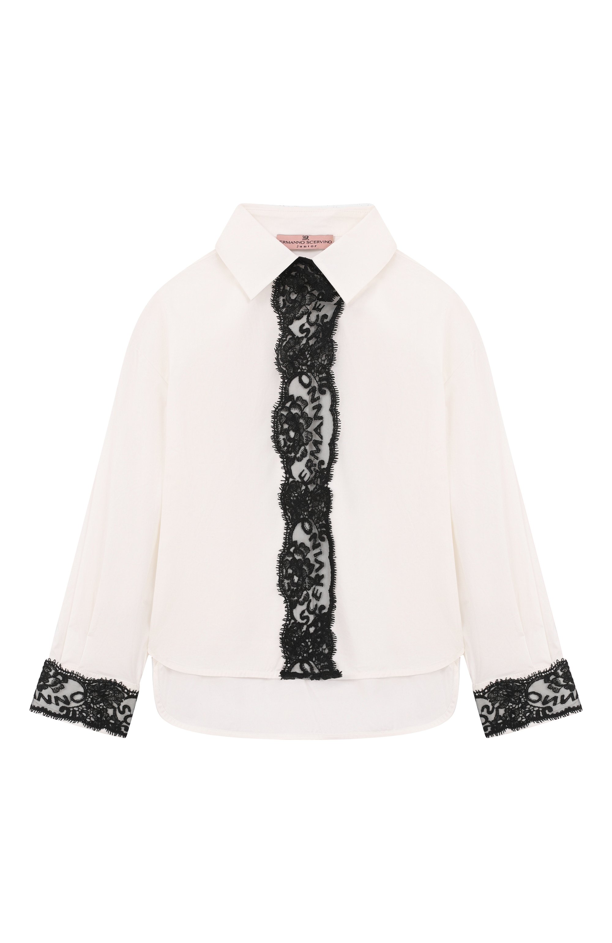 Хлопковая блузка ERMANNO SCERVINO, арт. SFCA042C, фото 1