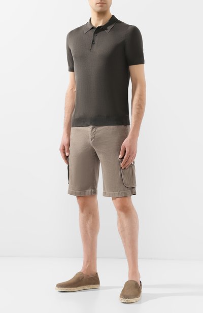 Шелковое поло ANDREA CAMPAGNA, арт. 43111/23503, фото 2