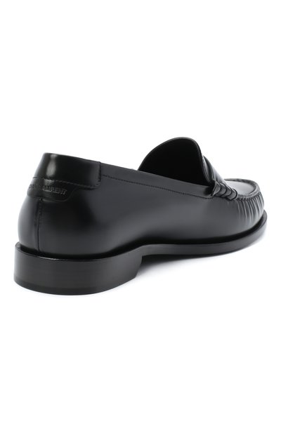 Кожаные пенни-лоферы SAINT LAURENT, арт. 630474/1VUVV, фото 4