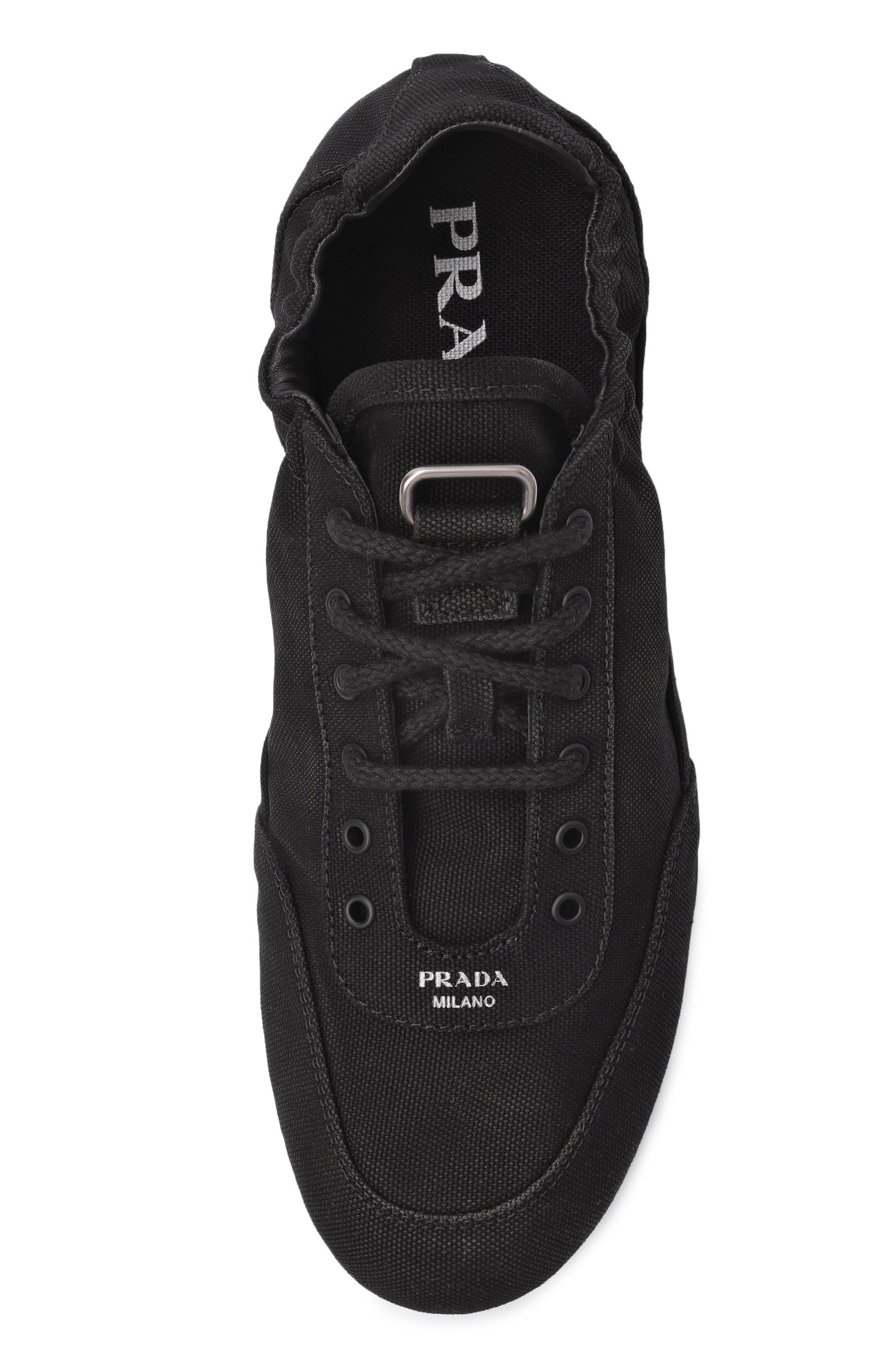 Текстильные кеды collapse PRADA, арт. 1E4590/M8M, фото 6