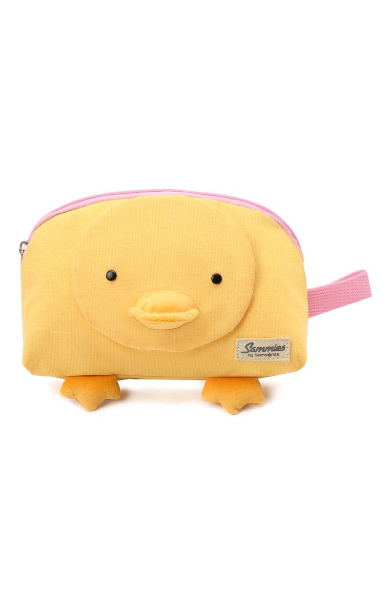 Детская косметичка happy sammies eco SAMSONITE желтого цвета, арт. KD7-06003 | Фото 1 (Материал: Текстиль, Синтетический материал; Нос: Не проставлено)