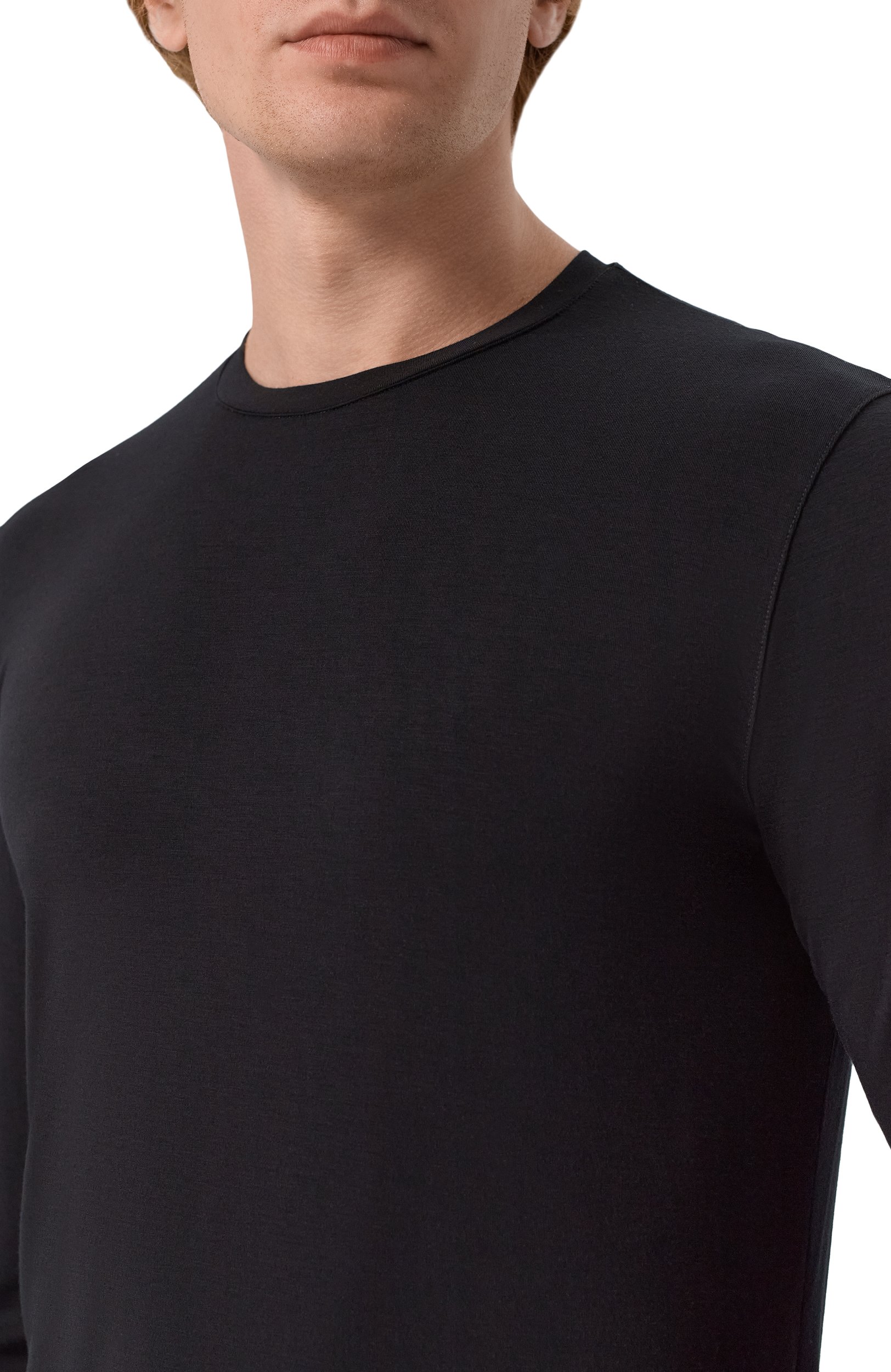 Лонгслив из вискозы GIORGIO ARMANI, арт. 3GST51/SJP4Z, фото 5