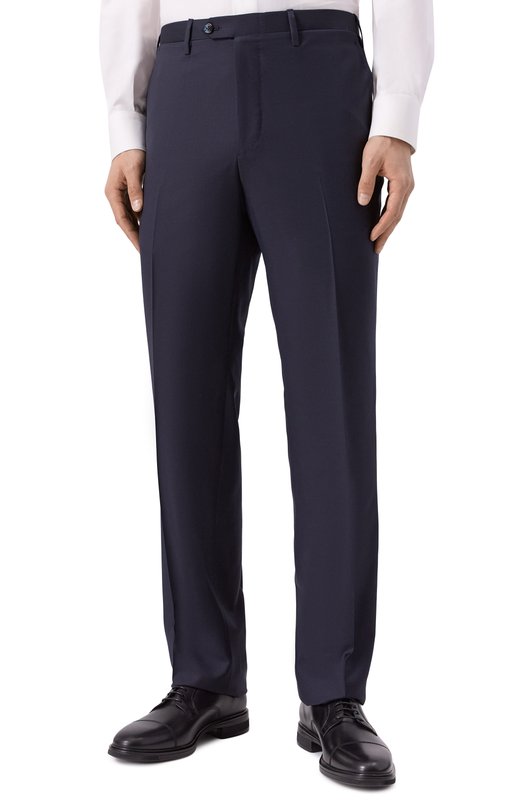 Шерстяной костюм Kiton UA81K0127003 Синий  UA81K0127003 Фото 4