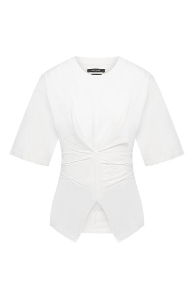 Женская хлопковая футболка ISABEL MARANT, арт. TS0788-21E033I/S0Y0NA