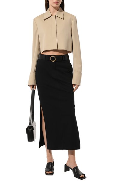 Женская хлопковая юбка BRUNELLO CUCINELLI, арт. MH827B1286