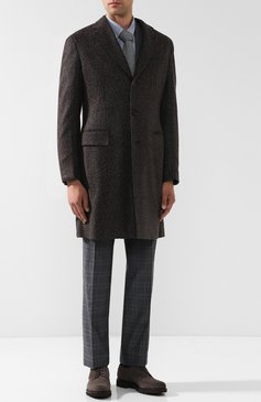 Однобортное пальто из кашемира BRIONI, арт. R0QN0L/07342, фото 2