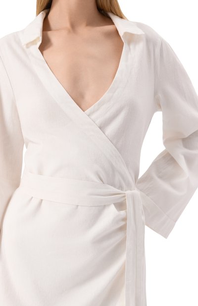 Пл�атье из хлопка и льна MELISSA ODABASH, арт. RUBY CR_COTLIN, фото 5