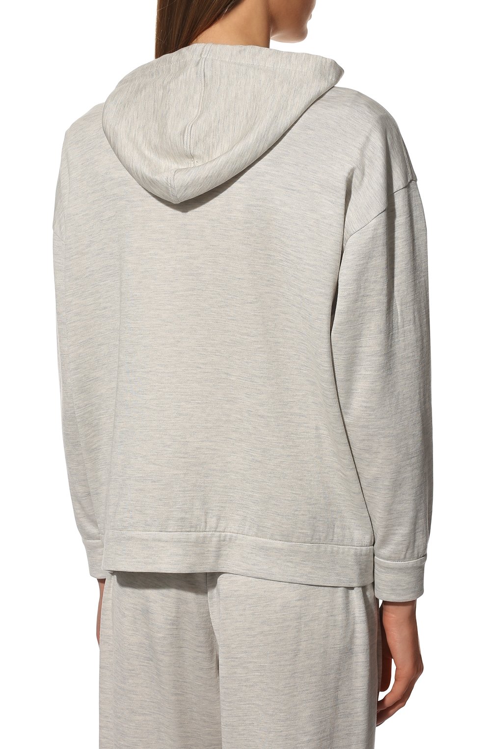 Кардиган из хлопка и шелка BRUNELLO CUCINELLI, арт. 221MD828BN406, фото 4