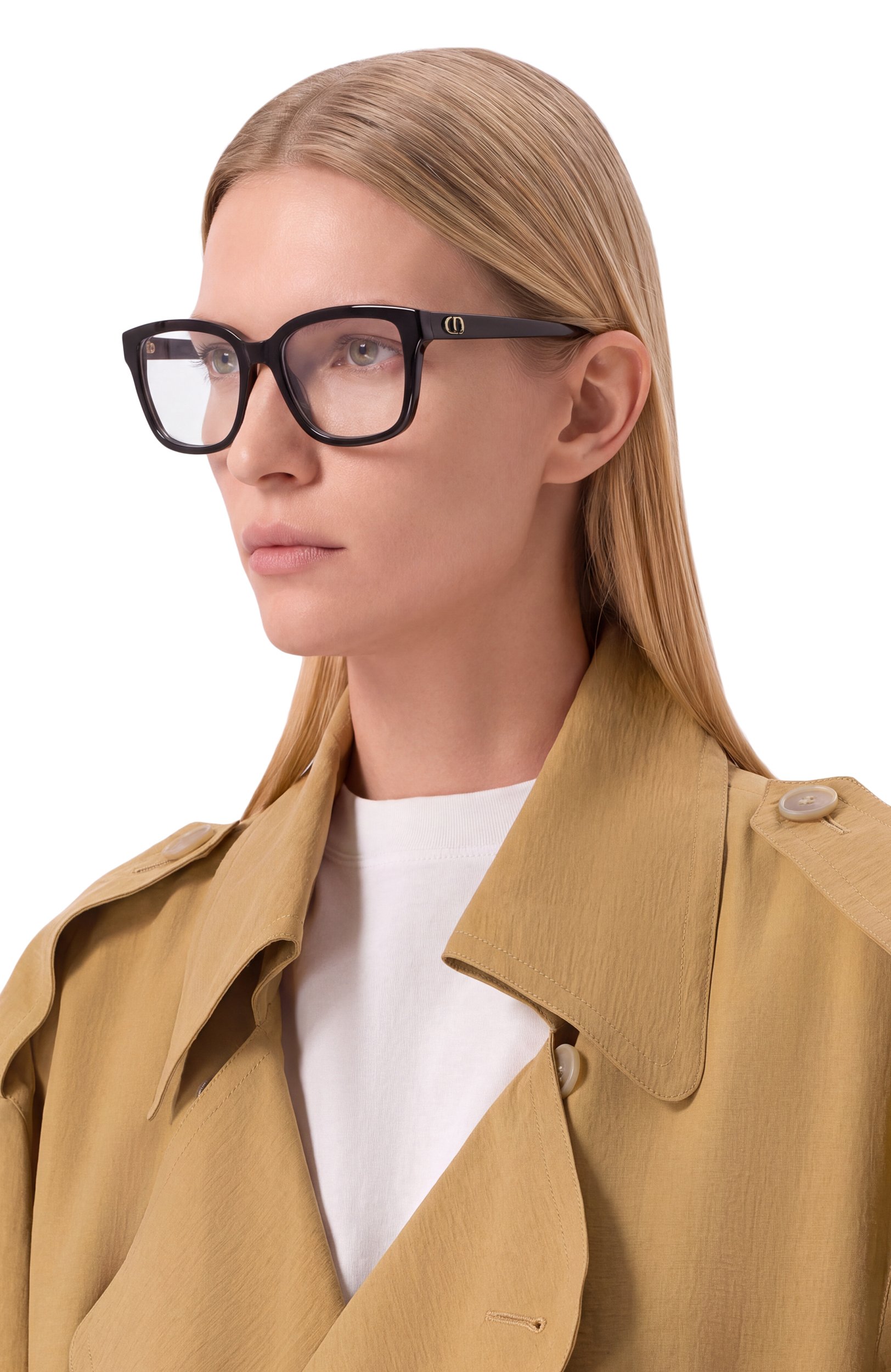 Оправа DIOR EYEWEAR черного цвета по цене 58550 руб., арт. DI0RGL0W0 S1I 1000, фото 2 Оправа DIOR EYEWEAR, арт. DI0RGL0W0 S1I 1000, фото 2
