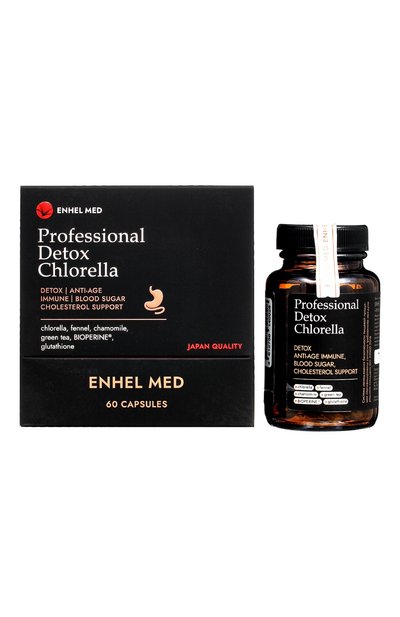 П рофессиональный детокс-комплекс на основе хлореллы (60 капсул) ENHEL BEAUTY, арт. 4612758140028, фото 2