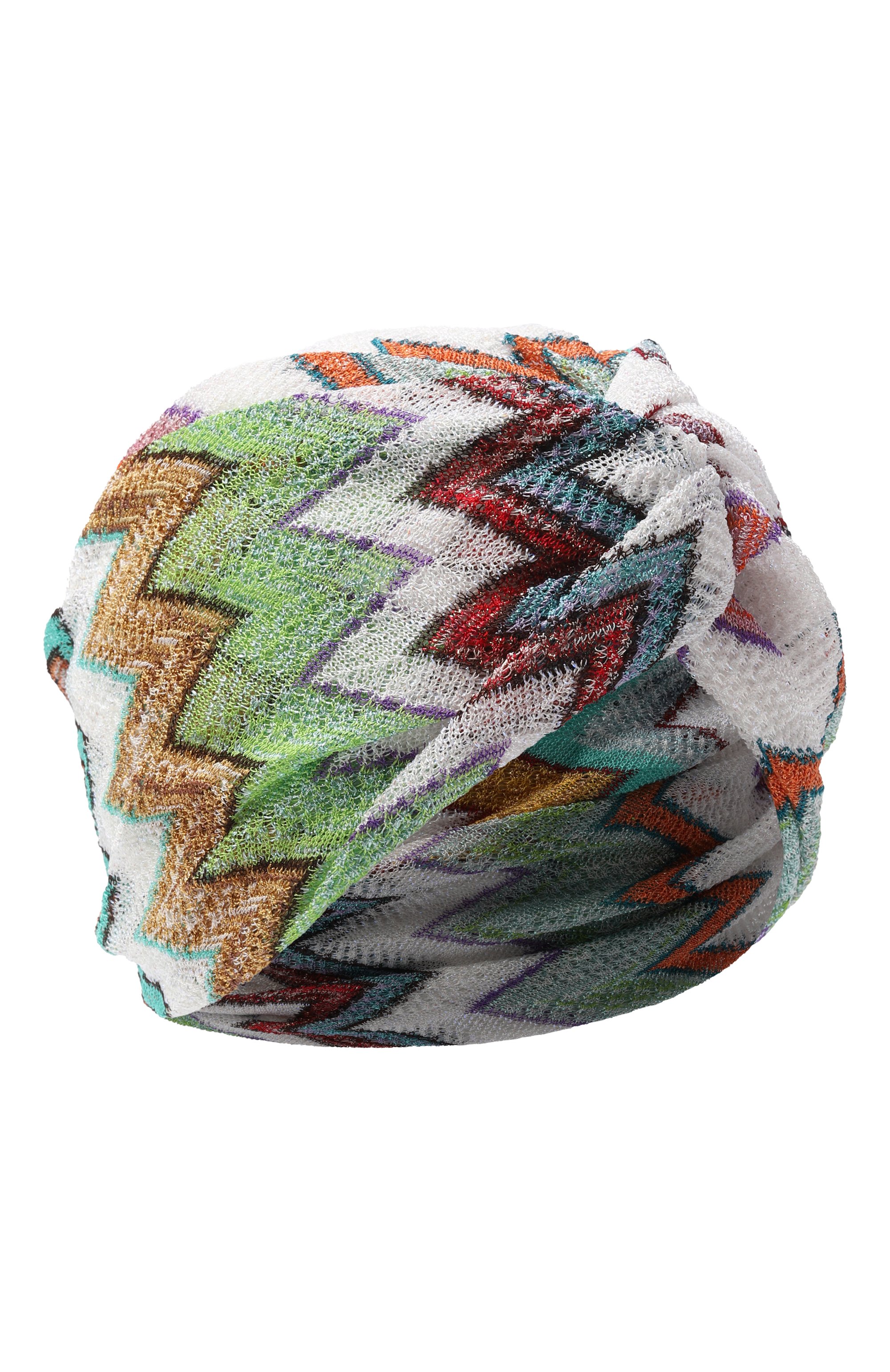 Тюрбан из вискозы MISSONI разноцветного цвета по цене 25500 руб., арт. TA00VMDA688, фото 1 Тюрбан из вискозы MISSONI, арт. TA00VMDA688, фото 1