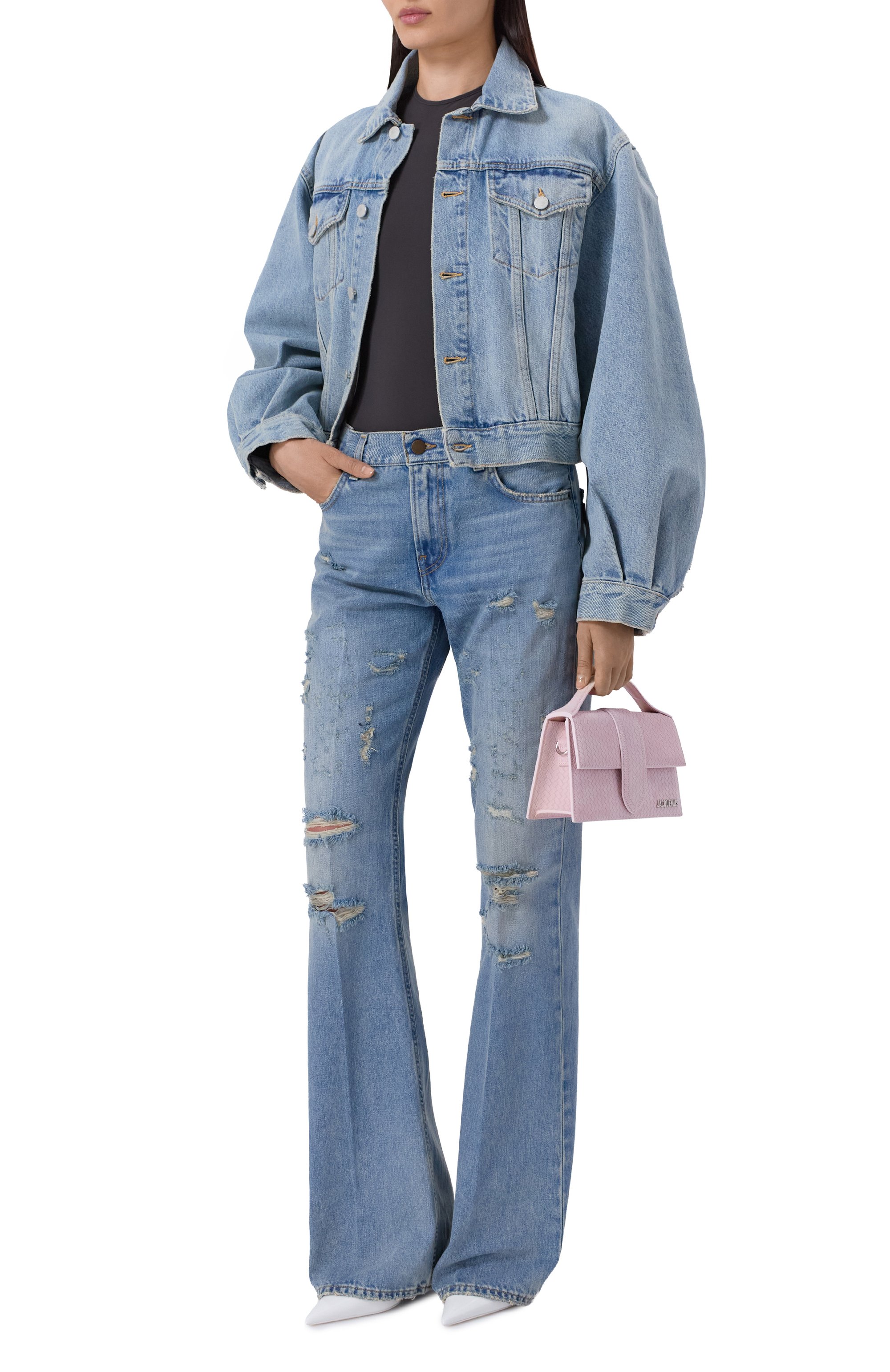 Боди AGOLDE черного цвета по цене 24950 руб., арт. A74331145, фото 2 Боди AGOLDE, арт. A74331145, фото 2