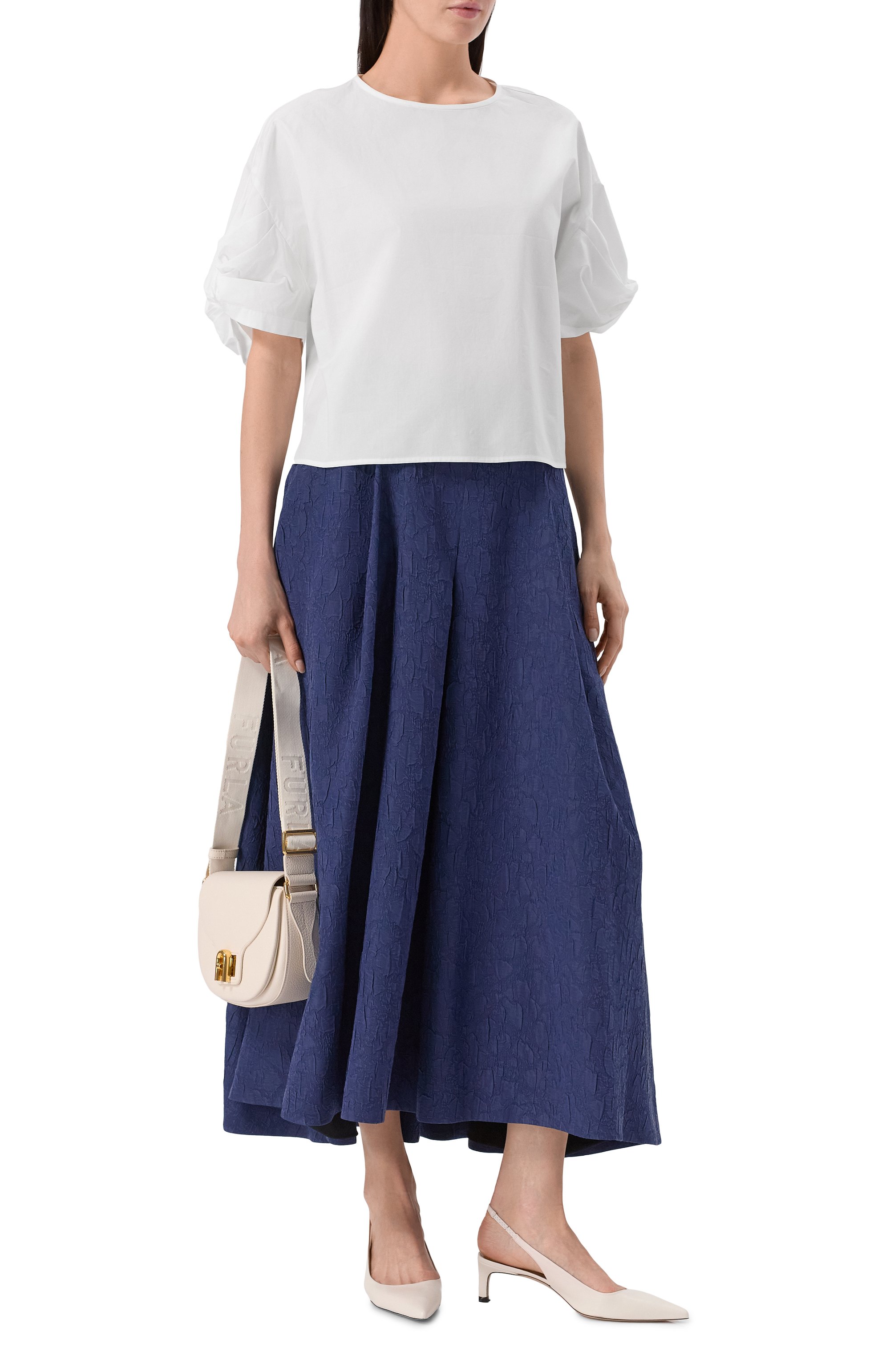 Хлопковая футболка EMPORIO ARMANI, арт. EW000771/AF10010, фото 2