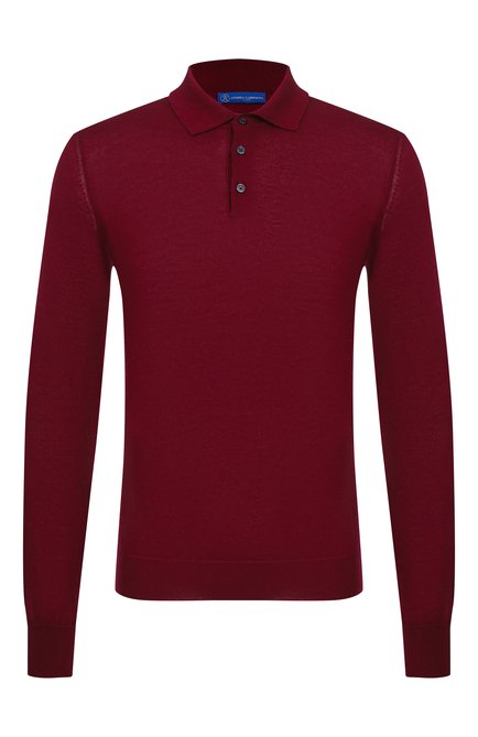 Мужское поло из кашемира и шелка ANDREA CAMPAGNA, арт. M5625-1531