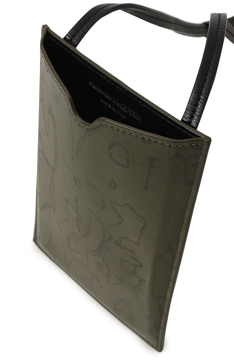 Кожаный футляр для телефона ALEXANDER MCQUEEN, арт. 775289/1AAQ4, фото 5