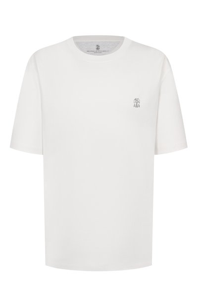 Мужская хлопковая футболка BRUNELLO CUCINELLI, арт. M0B138440W