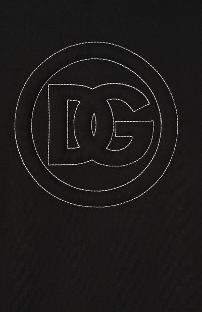 Хлопковое худи DOLCE & GABBANA, арт. L4JWLI/G70SS/8-14, фото 3