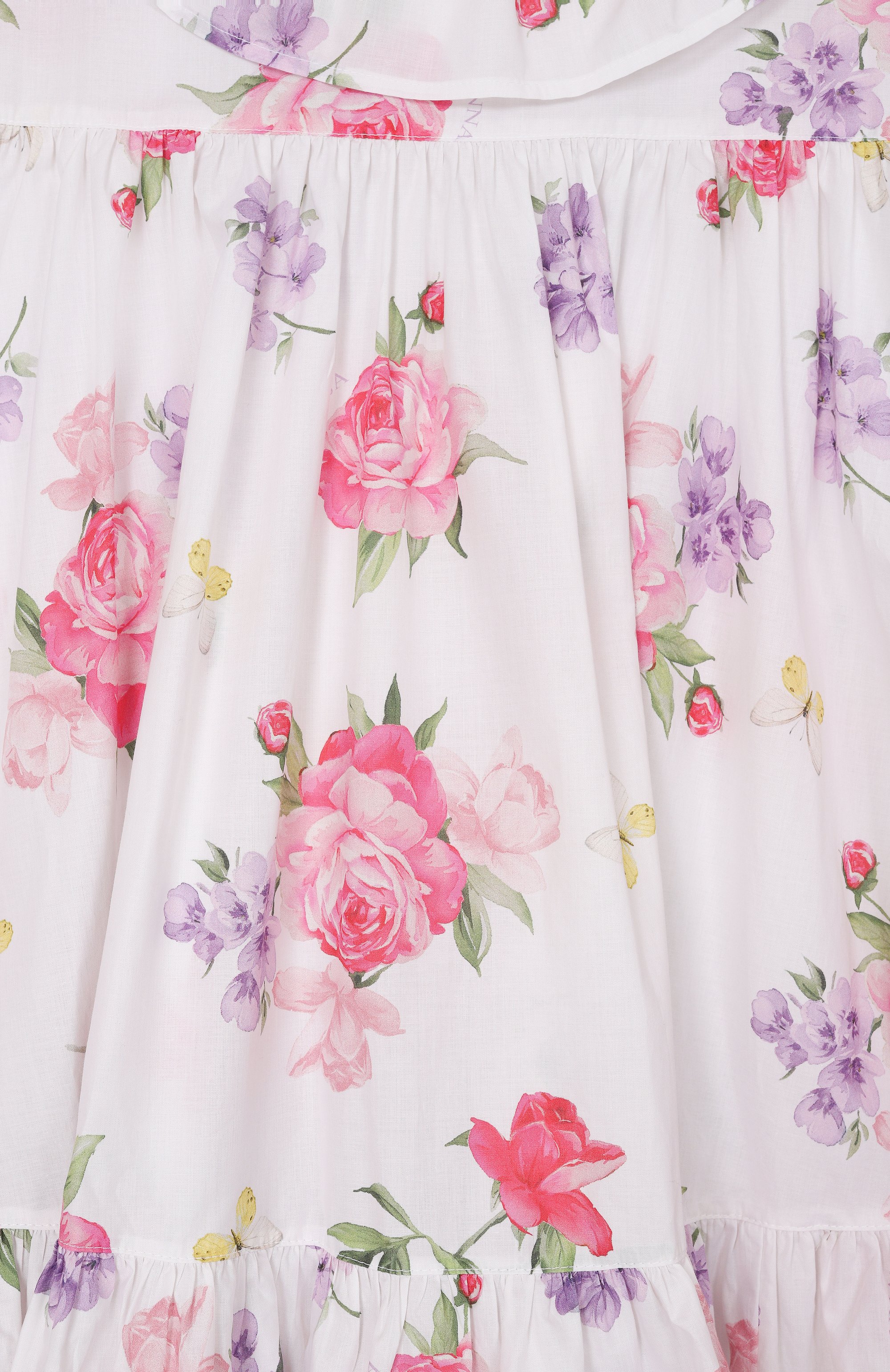 Хлопковое платье MONNALISA, арт. 19G902, фото 3