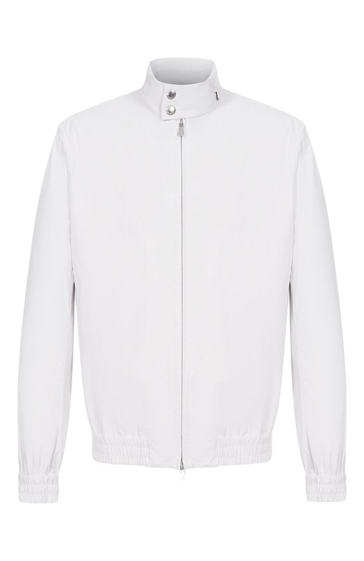 Хлопковый бомбер Brunello Cucinelli MR4566525 Белый MR4566525