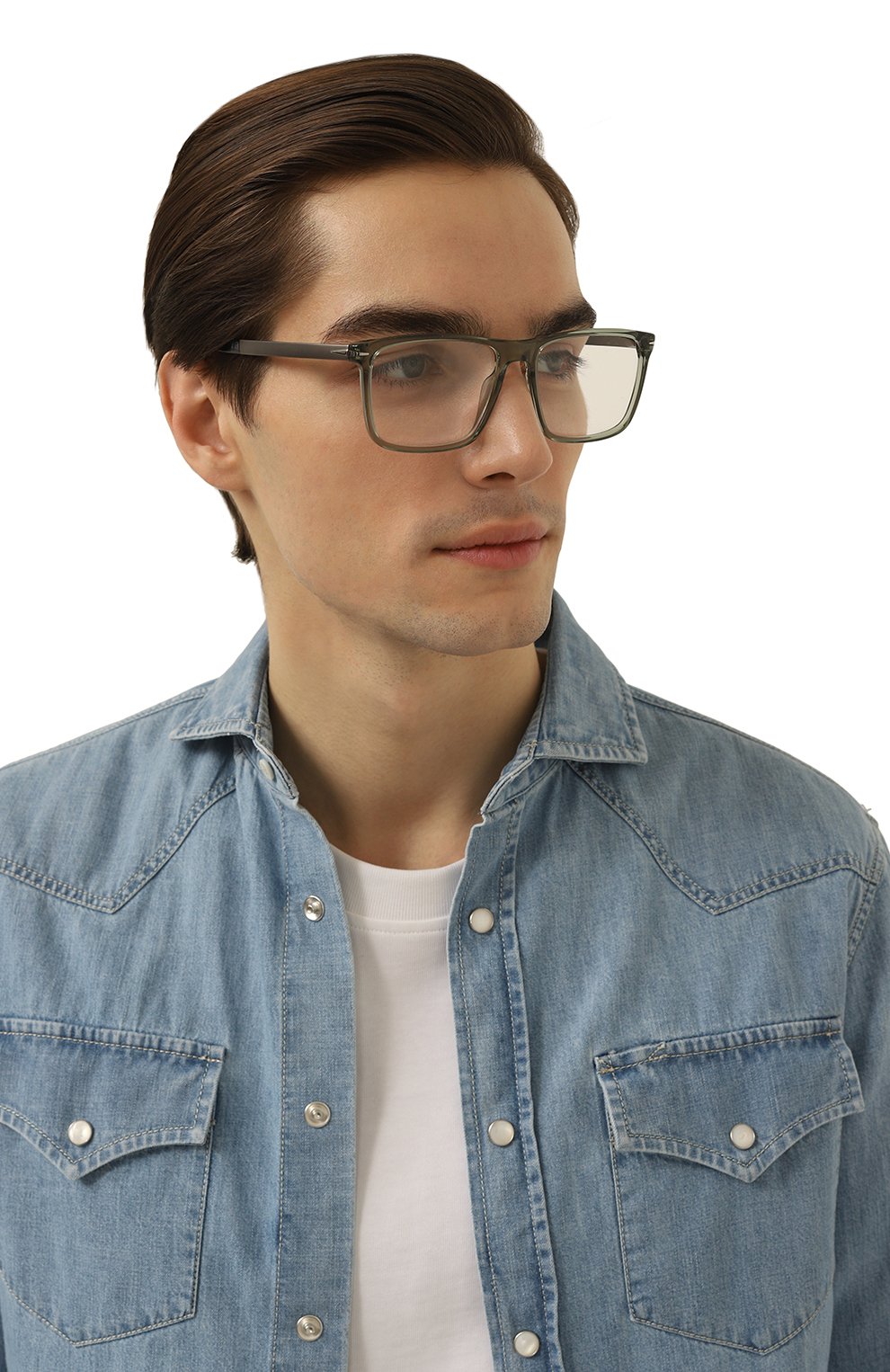 Оправа DAVID BECKHAM серого цвета по цене 19950 руб., арт. DB1094 R2Z, фото 2 Оправа DAVID BECKHAM, арт. DB1094 R2Z, фото 2