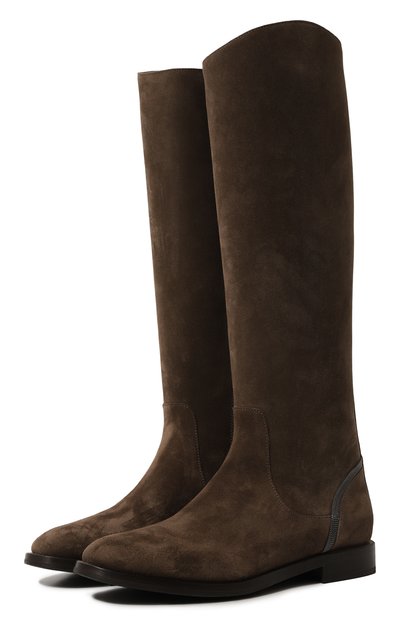 Замшевые сапоги BRUNELLO CUCINELLI, арт. MZSFC2606, фото 1