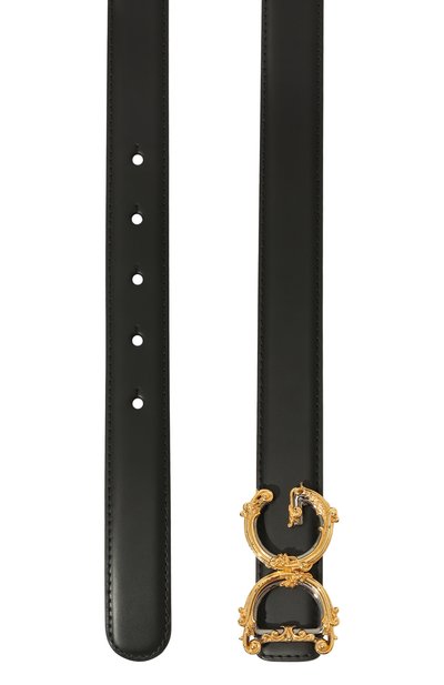 Кожаный ремень dg amor DOLCE & GABBANA, арт. BE1348/AZ831, фото 3