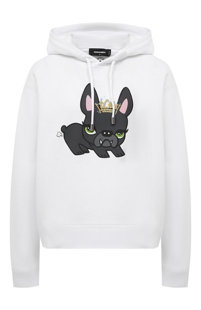Женский хлопковое худи DSQUARED2, арт. S80GU0062/S25516