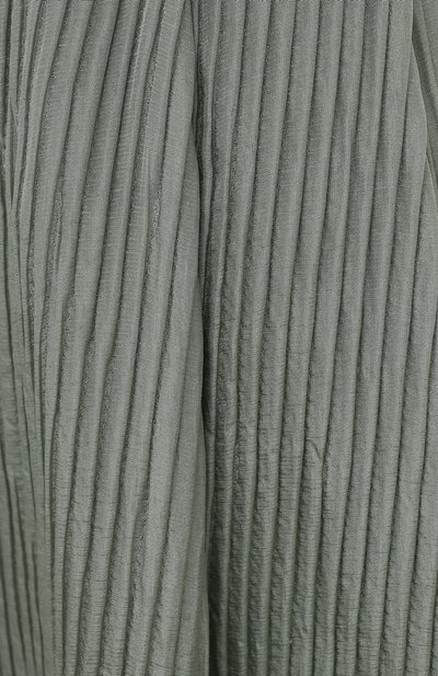 Шелковые брюки GIORGIO ARMANI светло-зеленого цвета по цене 131500 руб., арт. 1SHPP0G4/T029C, фото 5 Шелковые брюки GIORGIO ARMANI, арт. 1SHPP0G4/T029C, фото 5