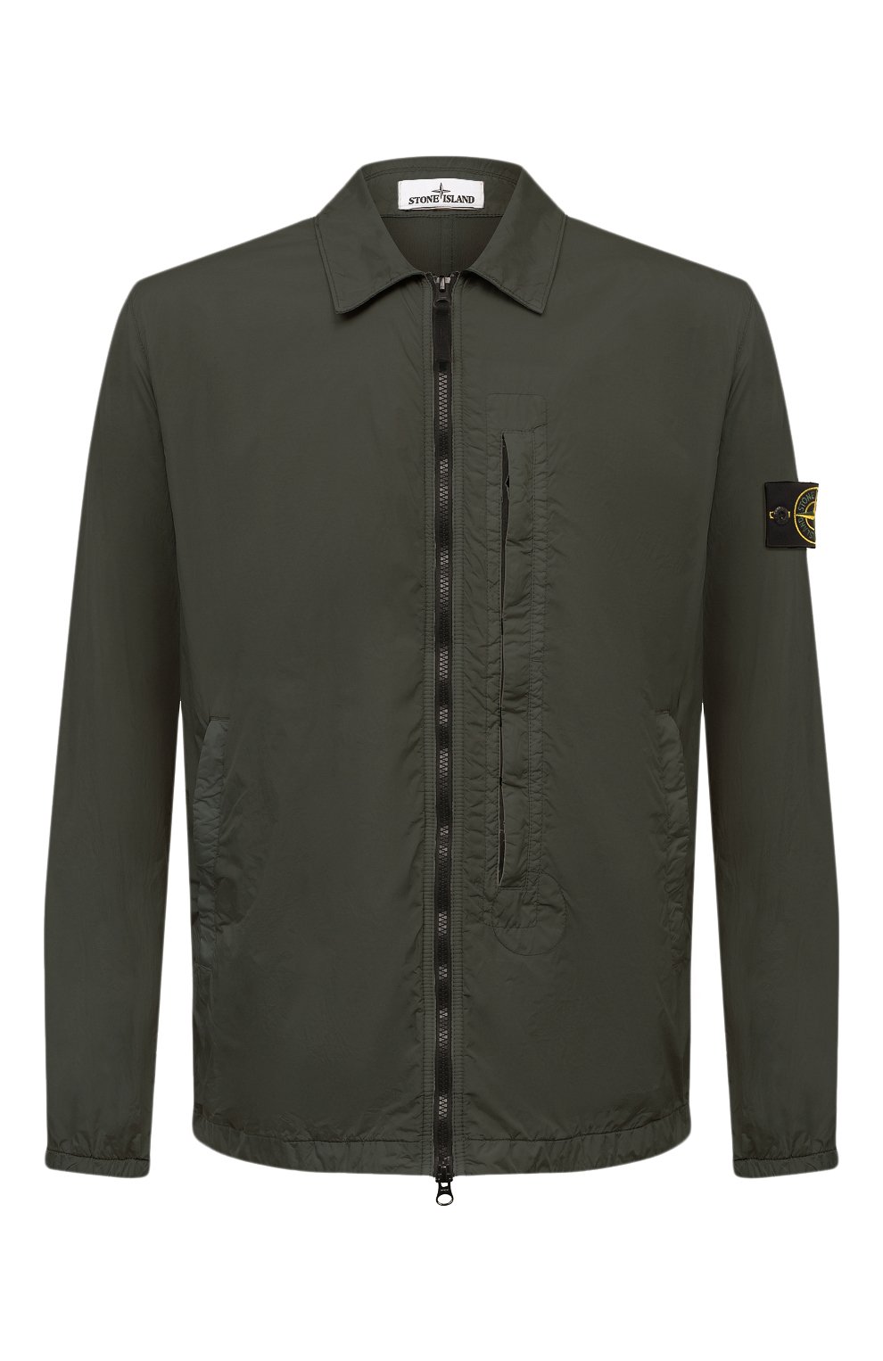 Куртка STONE ISLAND темно-зеленого цвета по цене 66050 руб., арт. 731510123, фото 1 Куртка STONE ISLAND, арт. 731510123, фото 1