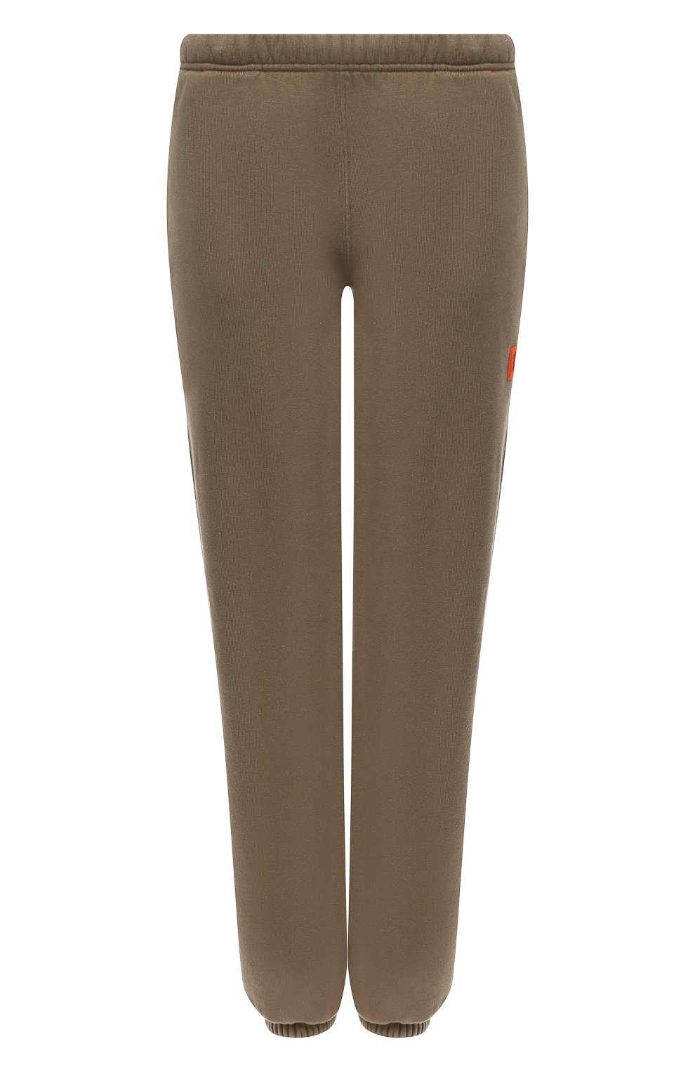 Хлопковые джоггеры HERON PRESTON хаки цвета по цене 25700 руб., арт. HWCH003E20JER0025501, фото 1 Хлопковые джоггеры HERON PRESTON, арт. HWCH003E20JER0025501, фото 1