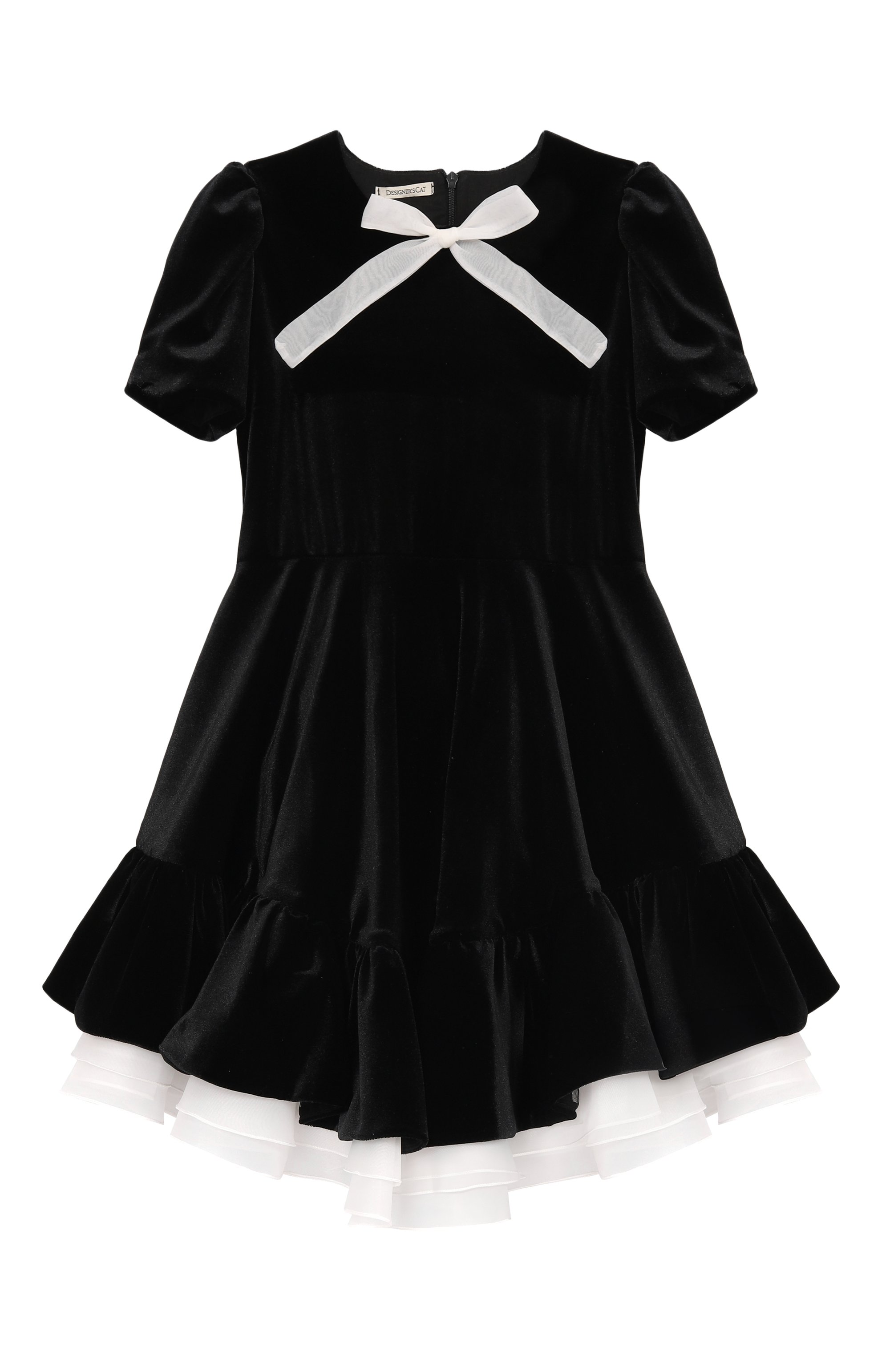 Бархатное платье DESIGNERS CAT, арт. 100000K01001869/MATA/4-8, фото 1