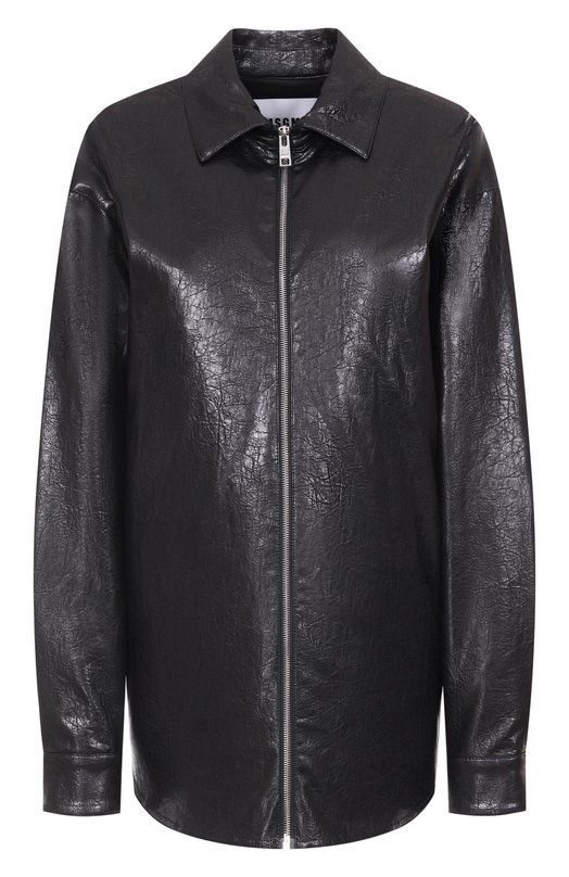 Рубашка из вискозы MSGM 3941MDH23X/257616 Чёрный 3941MDH23X/257616
