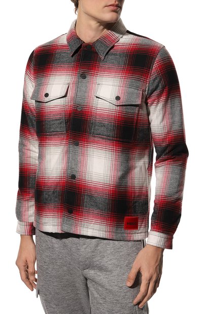 Хлопковая рубашка HUGO, арт. 50478555, фото 3