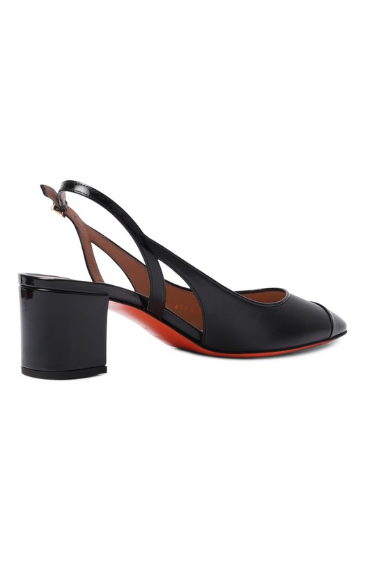 Кожаные туфли Santoni WDNG71546HA2N0G0 Чёрный  WDNG71546HA2N0G0 Фото 5