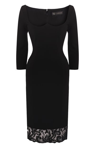 Женское приталенное платье VERSACE, арт. A82218/A206192