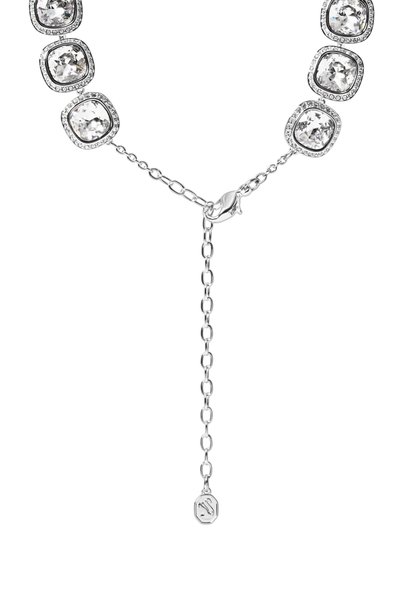Колье una SWAROVSKI серебряного цвета по цене 46200 руб., арт. 5751326, фото 4 Колье una SWAROVSKI, арт. 5751326, фото 4
