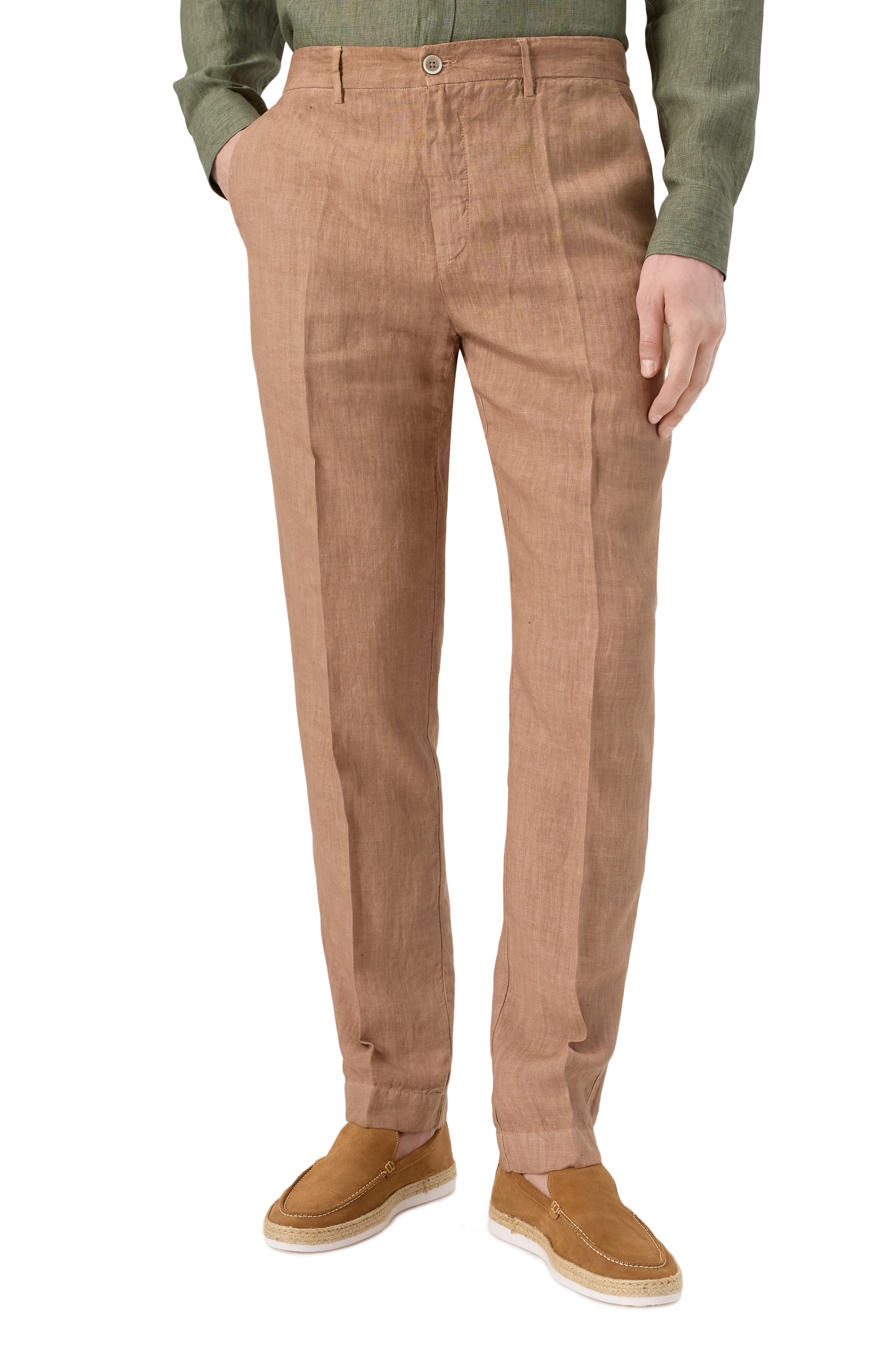 Льняные брюки 120% LINO, арт. 32ALIM2411/0253/S00, фото 3