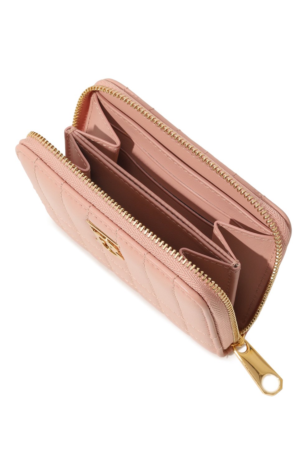 Кожаное портмоне BURBERRY светло-розового цвета по цене 52250 руб., арт. 8062370, фото 3 Кожаное портмоне BURBERRY, арт. 8062370, фото 3