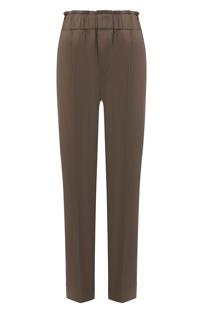 Женские хлопковые брюки BRUNELLO CUCINELLI, арт. MP130P7041