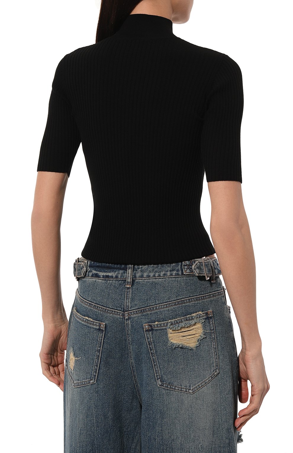 Водолазка из вискозы OFF-WHITE, арт. 0WHF050C99KNI001, фото 4