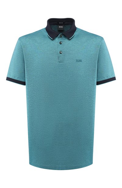 Хлопковое поло BOSS, арт. 50403124, фото 1